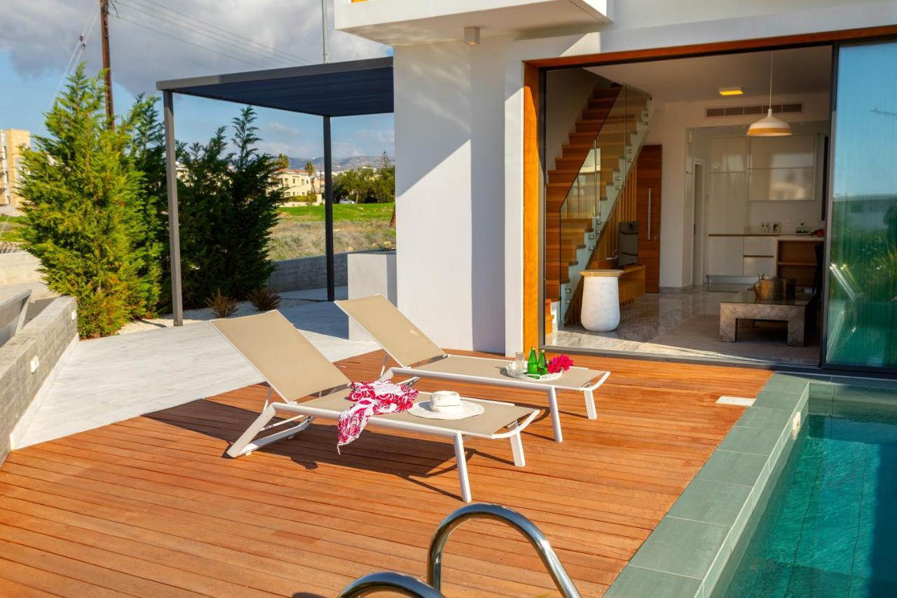 Villa Laurus 6, Walking Distance To The Beach Paphos ภายนอก รูปภาพ